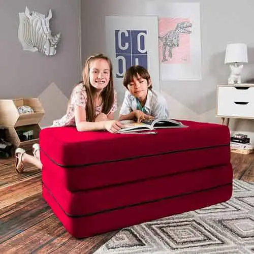 multifunctional sofa and ottoman for children