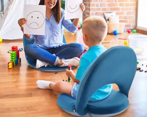 kids adjustable floor seat