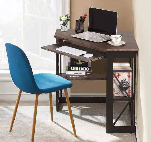 20 Affordable Small Computer Desks With, Tall Corner Computer Desks For Home