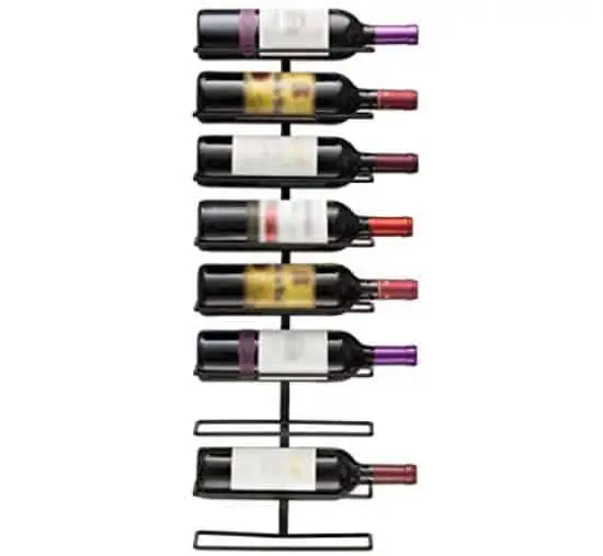 11 Top Wall Mounted Wine Bottle Racks Vurni - Wine Bottle Metal Wall Art Uk