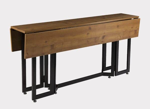 Drinell drop leaf console table