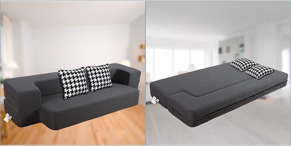 folding floor sofa bed