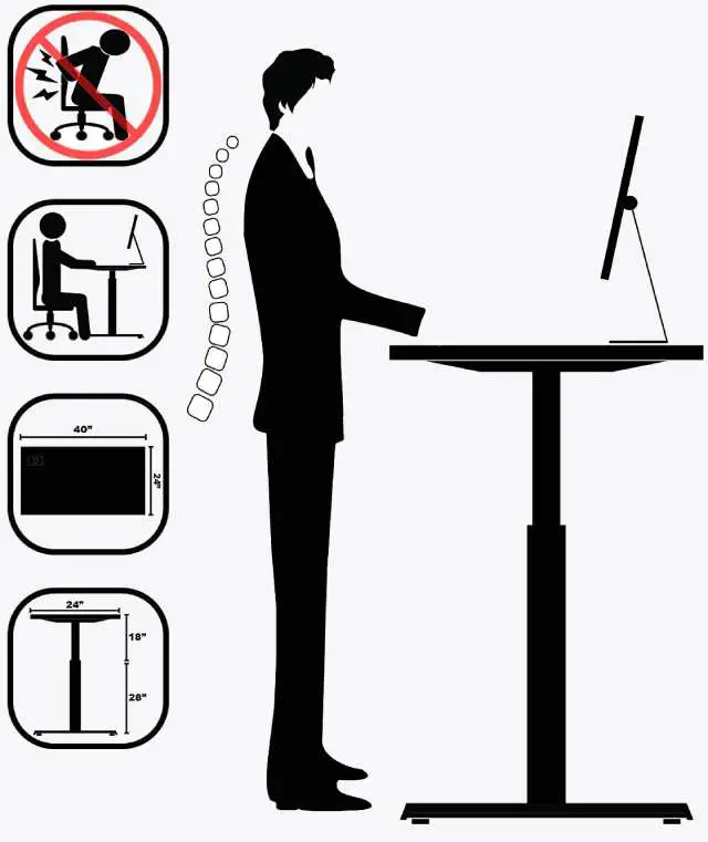 electric height adjustable computer desk
