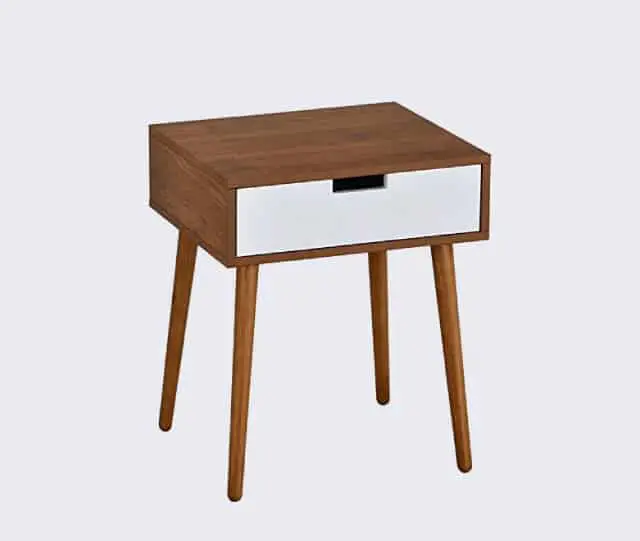 side end table-nightstand with drawer
