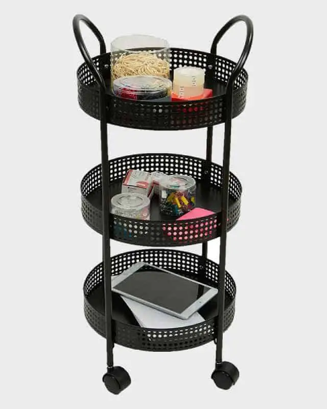 versatile mobile cart for use in multiple rooms in the house 