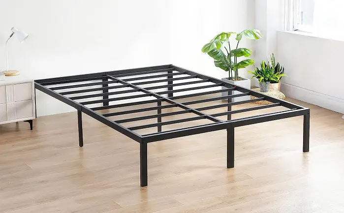 high profile steel bed frame