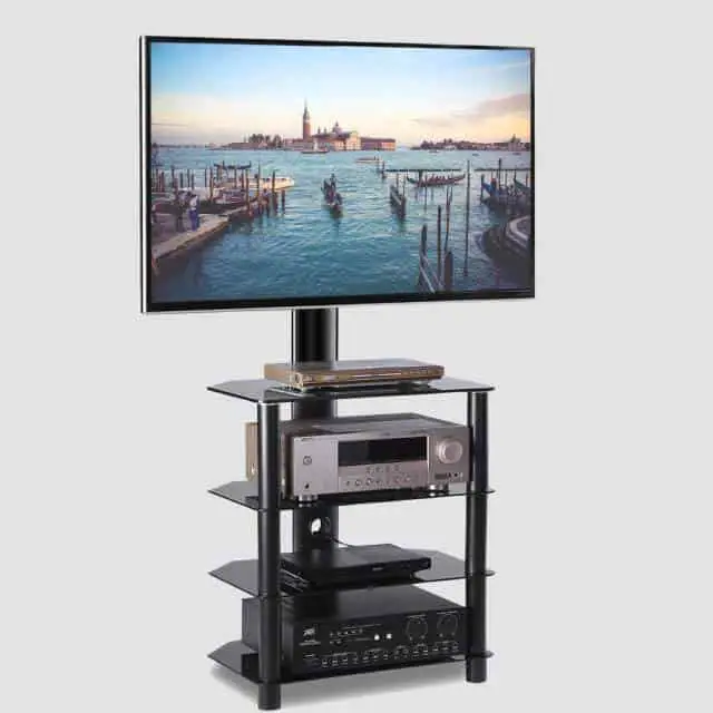 space saving tv stand for bedroom