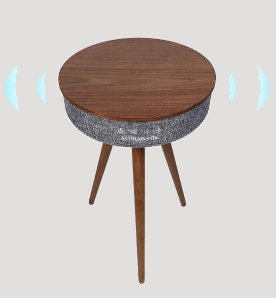 5 Best Wireless Charging Side Tables, Round End Table With Built In Lamp