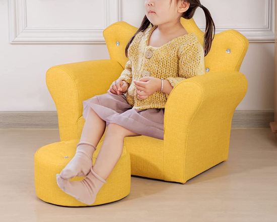 kids sofa chair with ottoman