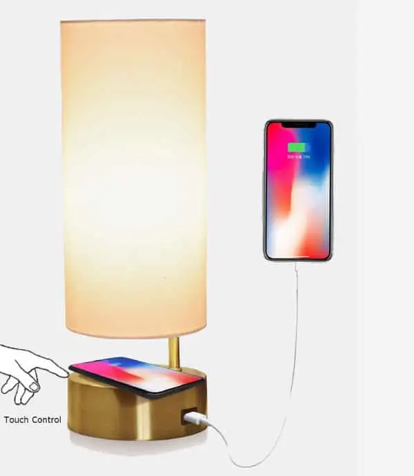 8 Wireless Charging Table Desk, Wireless Bedside Lamps