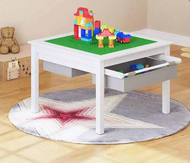 kids construction play table