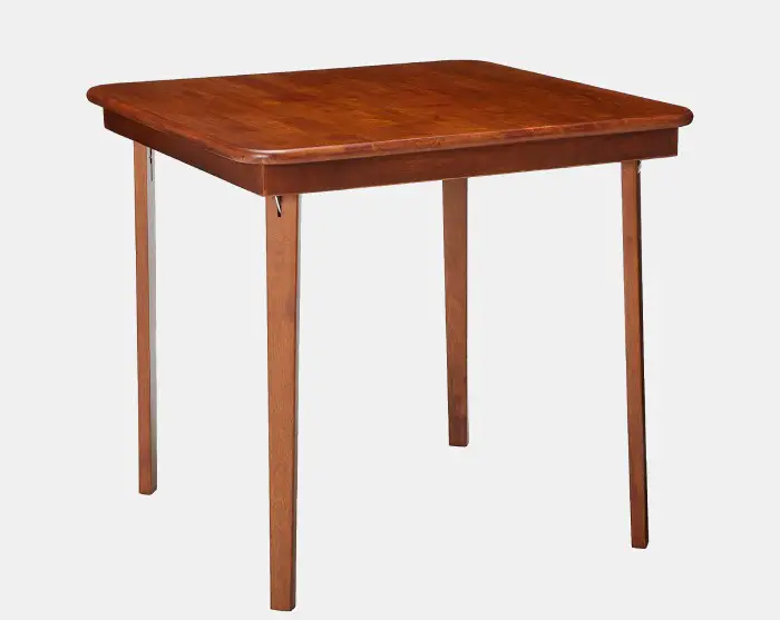 solid wood foldable table