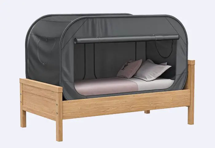 Skywin kids bed tent shut out the noise and distractions of other people