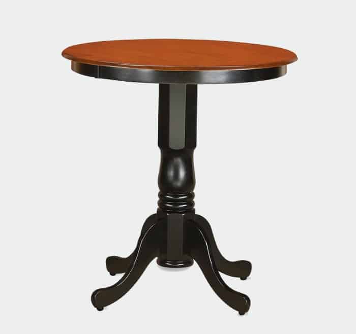 round counter-height table