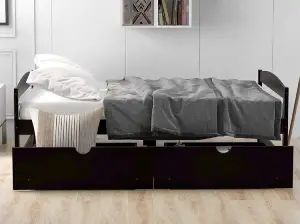 multifunctional kids bed with drawers