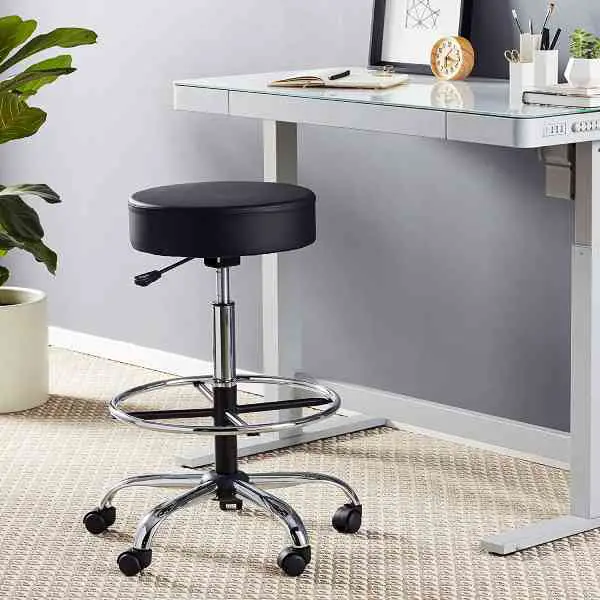 Medical Spa stool with foot ring can be used in a variety of settings