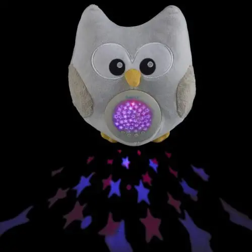 owl night light with sound machine