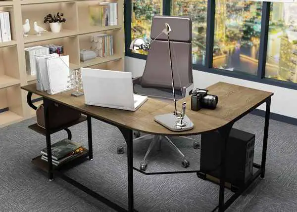 reversible l-shaped desk