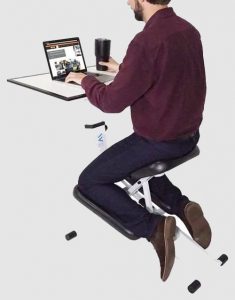 The Edge Desk: Ergonomic Kneeling Chair Desk - Vurni