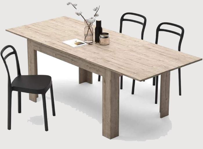 extendable dining table with leaves