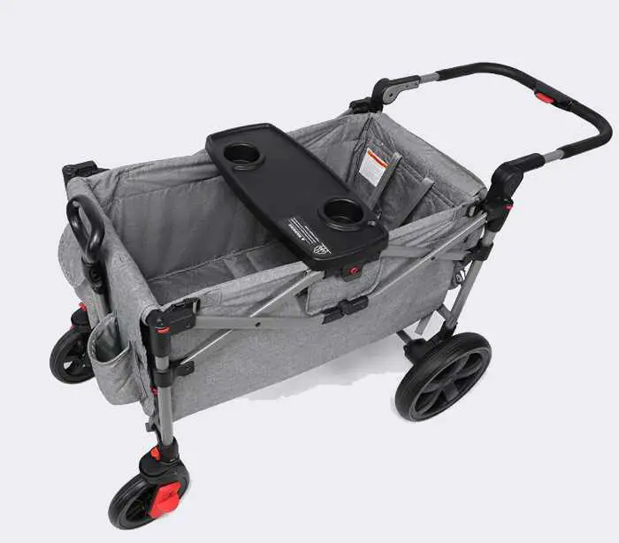 foldable stroller wagon with removable canopy