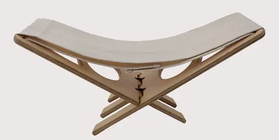curved meditation seat 