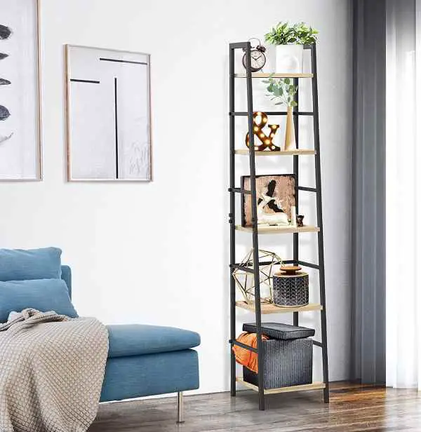 tall ladder shelf
